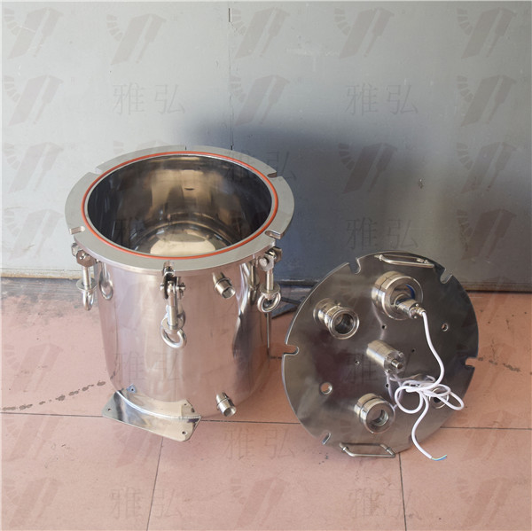 不銹鋼法蘭式壓力桶拆卸圖